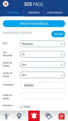SOS Facil android App screenshot 0